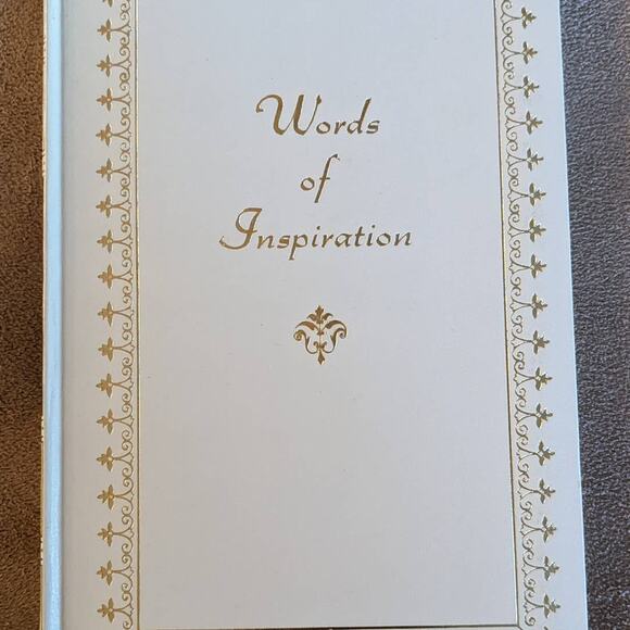 Vintage 1963 Words of Inspiration Writings From the Past to Brighten the Present - Picture 1 of 15